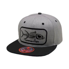 TORMENTER HAT FLAT BILL GRAY PATCH