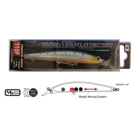 Воблер SEA BUZZ TERMINATOR MINNOW 110F