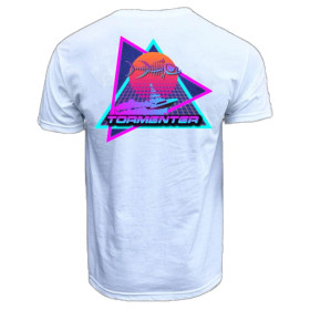 Тениска TORMENTER T-SHIRT WHITE-VAPOR WAVE