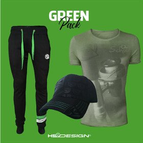 HS DESIGN PACK GREEN - XL