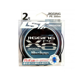 Плетено влакно LINESYSTEM JIGGING PE TRIPLE X8 300m