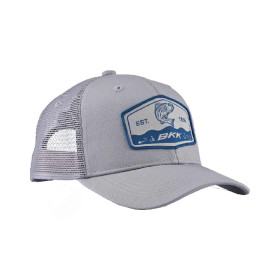 Шапка BKK STRIPED BASS TRUCKER HAT NAVY GRAY