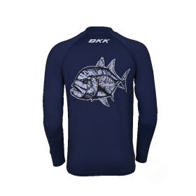 УВ блуза BKK HOOKS LONG SLEEVE PERFORMANCE SHIRT - GT - BLUE