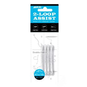 BKK HOOKS 2-LOOP ASSIST CORD 280 LB