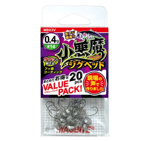 MAGBITE KOAKUMA JIG HEAD VALUE PACK - HOOK #14