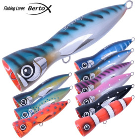 BERTOX LURES WOODEN POPPER 19cm 140g