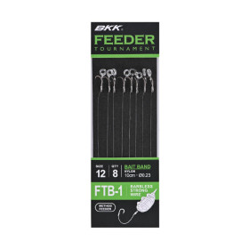 Вързани фидер куки BKK HOOKS FTB-1 BAIT BAND RIGS
