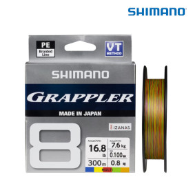 Плетено влакно SHIMANO GRAPPLER 8 300m Multicolor