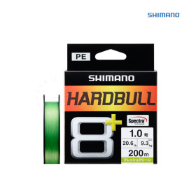 Плетено влакно SHIMANO HARDBULL 8+ FLASH GREEN 200m