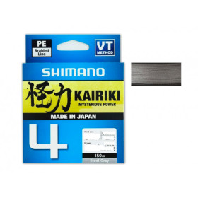 Плетено влакно SHIMANO LINE KAIRIKI 4 STEEL GRAY - 150m