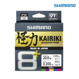 Плетено влакно SHIMANO KAIRIKI 8+ MULTICOLOR - 300m