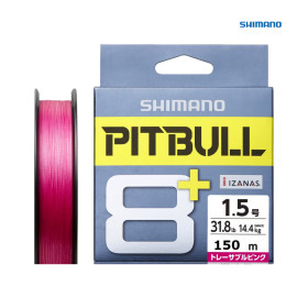 Плетено влакно SHIMANO BRAID LINE PITBULL 8+ TRACEABLE PINK 150M