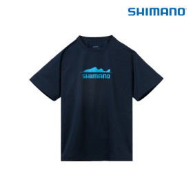 SHIMANO T-SHIRT SH-023Z BLUE FISH