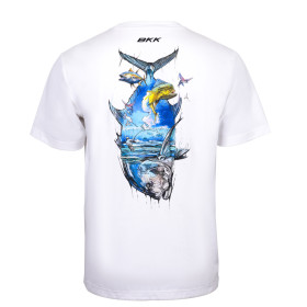 BKK SHORT SLEEVE CASUAL SHIRT BRAND VALUES GT - WHITE