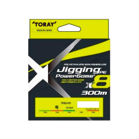 Плетено влакно 'TORAY' JIGGING PE POWER GAME X8 - 300m