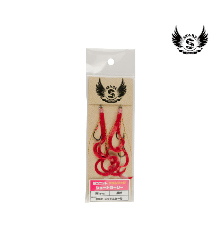 Куки за тайръбър START DOUBLE SHORT CURLY M UDS-M
